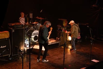the band the suicide commandos on stage