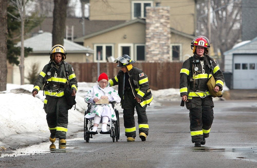 Gas explosion in Minneapolis