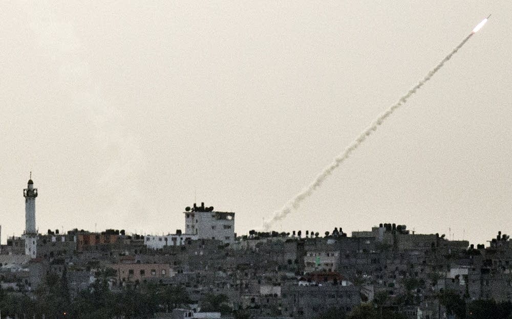 Rocket from Gaza