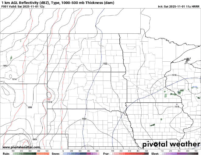 Forecast precipitation Saturday 7 a.m. to 9 p.m.