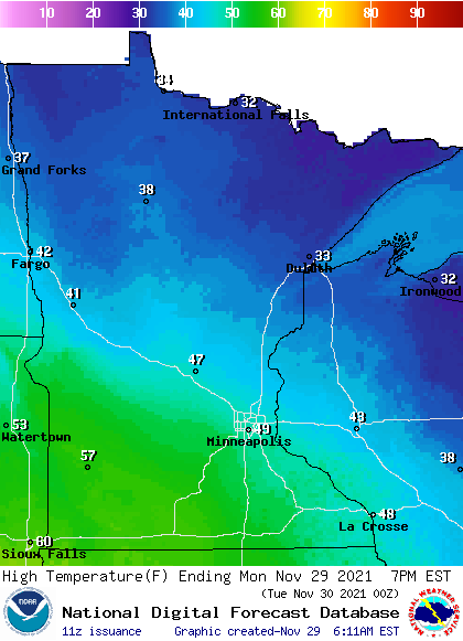 weather graphic