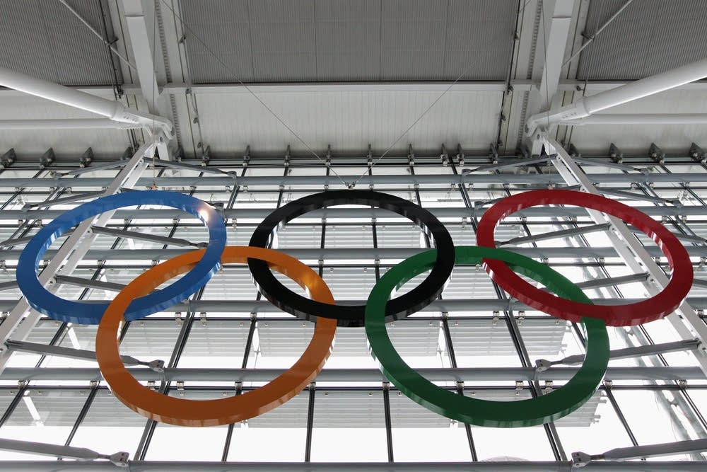 London 2012 Olympic rings