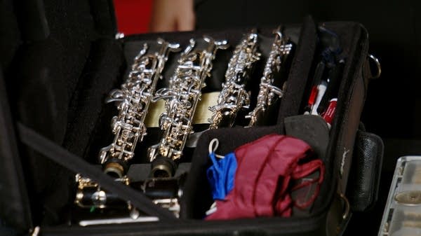 Class Notes thumbnail for a Beginning Band lesson. Includes oboe player Sarah Boyle Carmack of the Minnesota Winds.