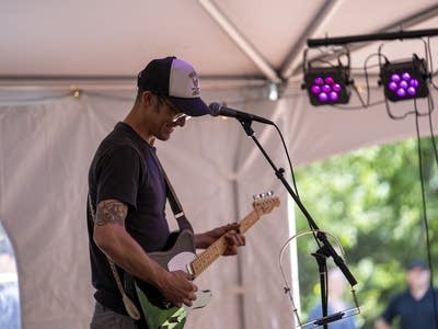 Jack Klatt performing on stage