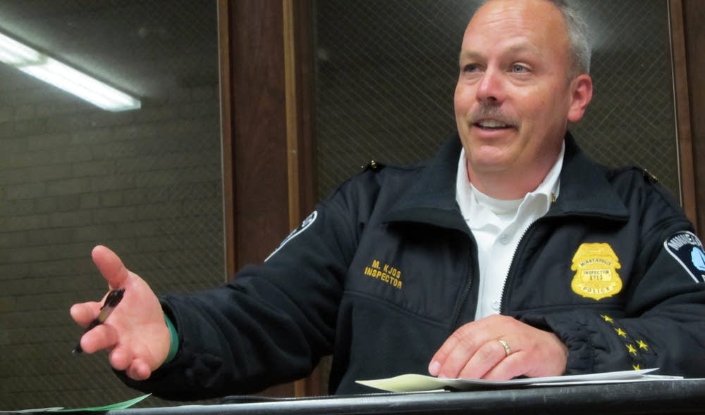 Fourth Precinct Inspector Michael Kjos