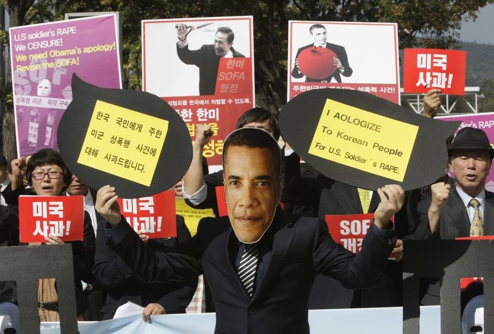 South Korean protesters