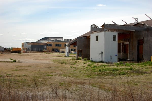 Damaged building