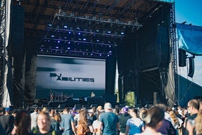 DJ Abilities performing on stage