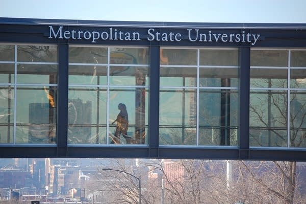 Metropolitan State University skyway